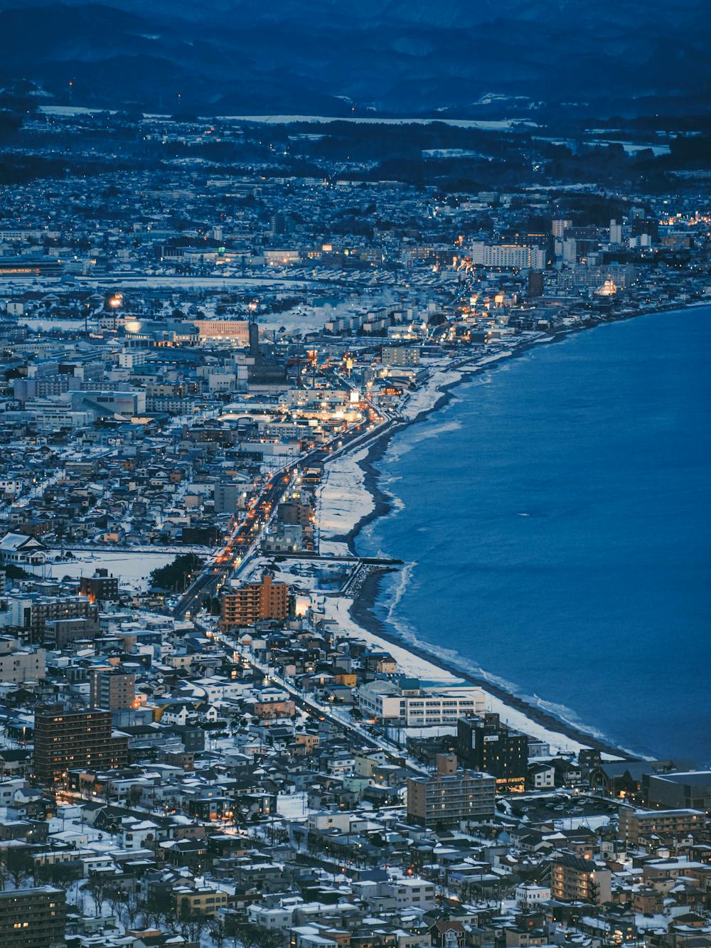函館の海辺の風景 ・ Hakodate seaside scenery