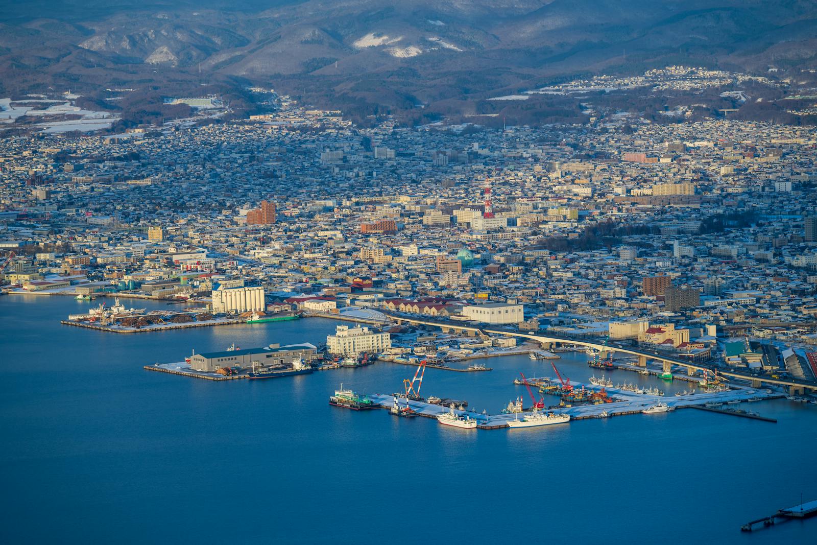 函館ベイエリアと港 ・ Hakodate Bay Area and port
