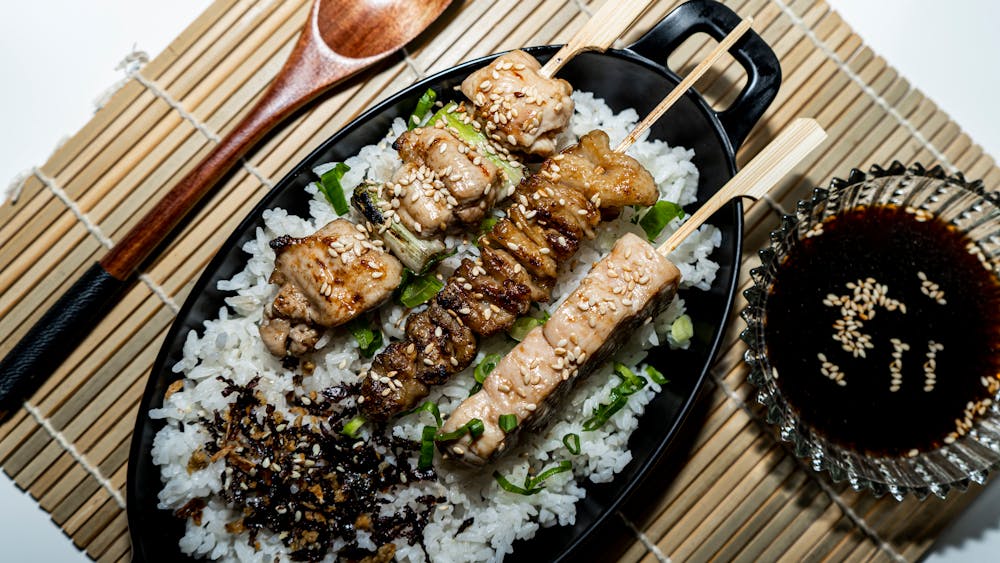 やきとり弁当 ・ Yakitori bento